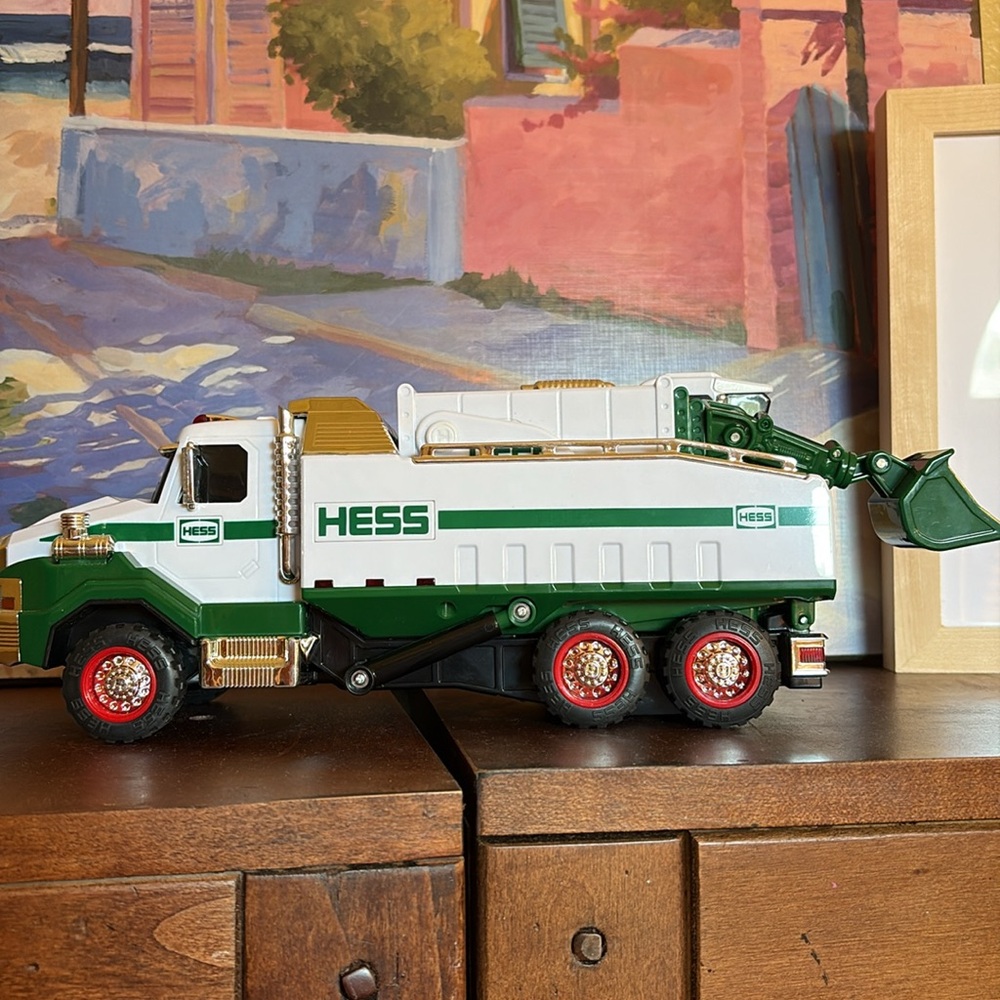 Green and White Hess Toy Vehicles Collection - Picture 4 of 6